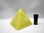 Pyramide jaune-bougie Macumba