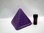 Pyramide violette-bougie Macumba