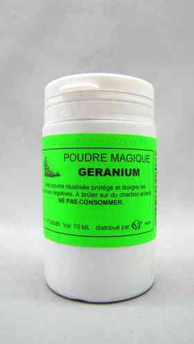 Géranium - Poudre magique