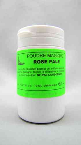 Rose Pâle-Poudre magique