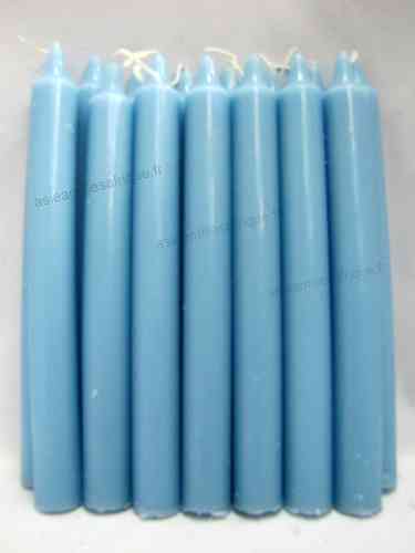 Bougies Teintées Masse Bleu Pâle