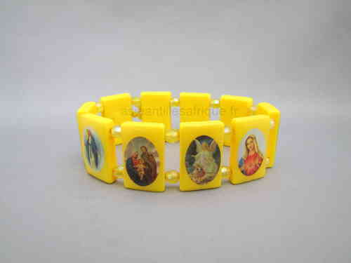 Bracelet Saint jaune